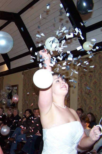 confetti shower