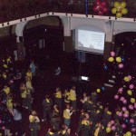 Highbury: Celebrations for the 100th Anniversary of the Guides, and at 10 minutes past 8pm, on the 20th October 2010 (20.10, 20. 10, 2010!) 2 giant balloons explode, showering small balloons and confetti everywhere. Highbury: Celebrations for the 100th Anniversary of the Guides, and at 10 minutes past 8pm, on the 20th October 2010 (20.10, 20. 10, 2010!) 2 giant balloons explode, showering small balloons and confetti everywhere.