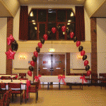 A Single Line Arch and A Foil 3-Balloon Cluster