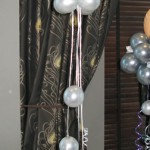 A Table Centrepiece that is a clear printed balloon within a clear Bubble that has had decor elements added to it - in this instance little heart-shaped 'jewels'. Very subtle room decor, where even the table weight is a transparent faceted glass item, enhanced with further glass 'jewels' scattered around. A 'stealth' approach to decor by Huff, Puff and Away! A Table Centrepiece that is a clear printed balloon within a clear Bubble that has had decor elements added to it - in this instance little heart-shaped 'jewels'. Very subtle room decor, where even the table weight is a transparent faceted glass item, enhanced with further glass 'jewels' scattered around. A 'stealth' approach to decor by Huff, Puff and Away!