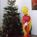 A colourful clown to entertain the children A colourful clown to entertain the children