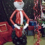 Father Christmas in his grotto Father Christmas in his grotto