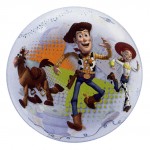'Toy Story' Bubble balloon. This is a large transparent balloon printed on all sides with well-known Toy Story characters