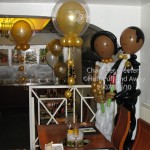 Deep Caribbean Experience - A 'Happy Couple' and decor for a 50th wedding anniversary, by Huff, Puff and Away!