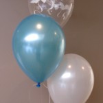 Honiley Court: Brmb Naked Wedding event, a 3-balloon Cluster in colours to match the room and table dressing by M-style, balloon decor by Huff, Puff and Away! Honiley Court: Brmb Naked Wedding event, a 3-balloon Cluster in colours to match the room and table dressing by M-style, balloon decor by Huff, Puff and Away!