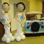 Balloon Happy Couple by Huff, Puff and Away!