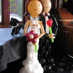 Balloon Bride and Groom by Huff, Puff and Away!